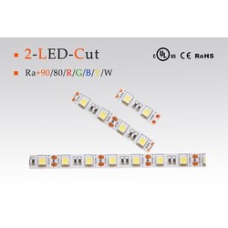 LED strip warm white, 2700 °K, 24 V, 14.4 W/m, IP20, 5050, 1050 lm/m, CRI 90