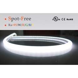 LED strip very warm white, 1800 °K, 24 V, 12 W/m, IP67, 3528, 940 lm/m, CRI 90