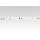LED strip warm white, 2700 °K, 24 V, 4.8 W/m, IP20, 3528, 395 lm/m, CRI 90