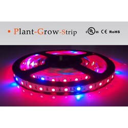LED strip plant grow, 4:1, 12 V, 14.4 W/m, IP20, 5050