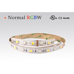 LED strip RGBW, warm white, 2700 °K, 12 V, 14.4 W/m, IP68, 5050