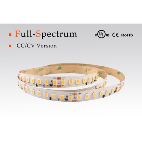 LED strip cold white, 6000 °K, 24 V, 15 W/m, IP67, 5630, 1500 lm/m, Full Spectrum