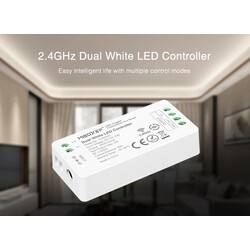 LED dimmer FUT035S, CCT kontroller, RF 2,4GHz, PWM,12-24V, 12A