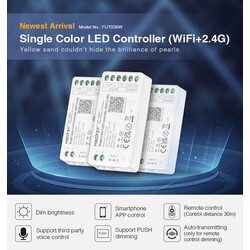 LED dimmer FUT036W, kontroller, RF 2,4GHz, WiFi, 12-24V, 12A