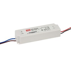 LED Power supply Mean Well LPV-35-24, 24V, 36W, 1.5A, IP67