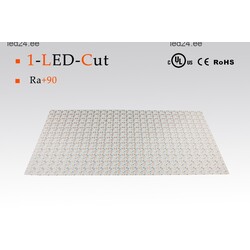 LED module cold white, 6000 °K, 24 V, 60 W/tk, IP20, 2835, 6300 lm/tk, CRI95
