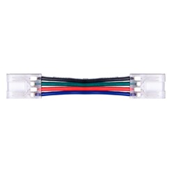 LED strip connection, LRA0056, continue, strip to strip with cable, 4 contacts