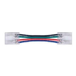 LED strip connection, LRA0071, continue, strip to strip with cable, 4 contacts