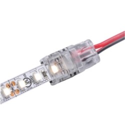 LED strip connection, LRA0084, continue, strip to strip with cable, 2 contacts