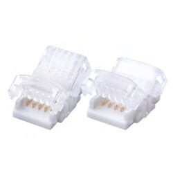 LED strip connection, LRA0124, power cable connector no cable, 5 contacts