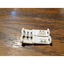 LED strip connection, LRA0218, continue, strip to strip "I", 3 contacts